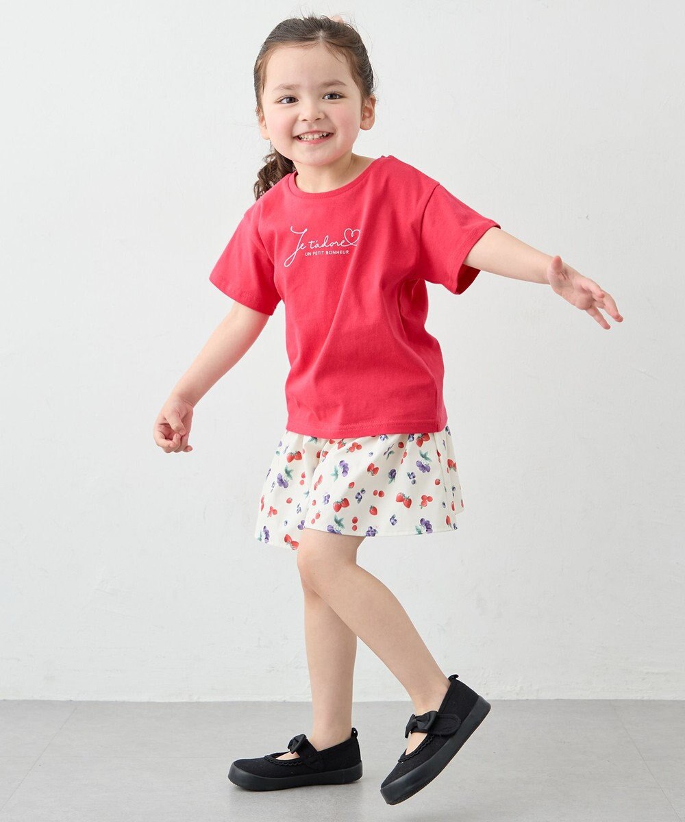 ANY KIDS 【一部店舗/WEB限定】【綿100%】プリント 半袖Tシャツ 