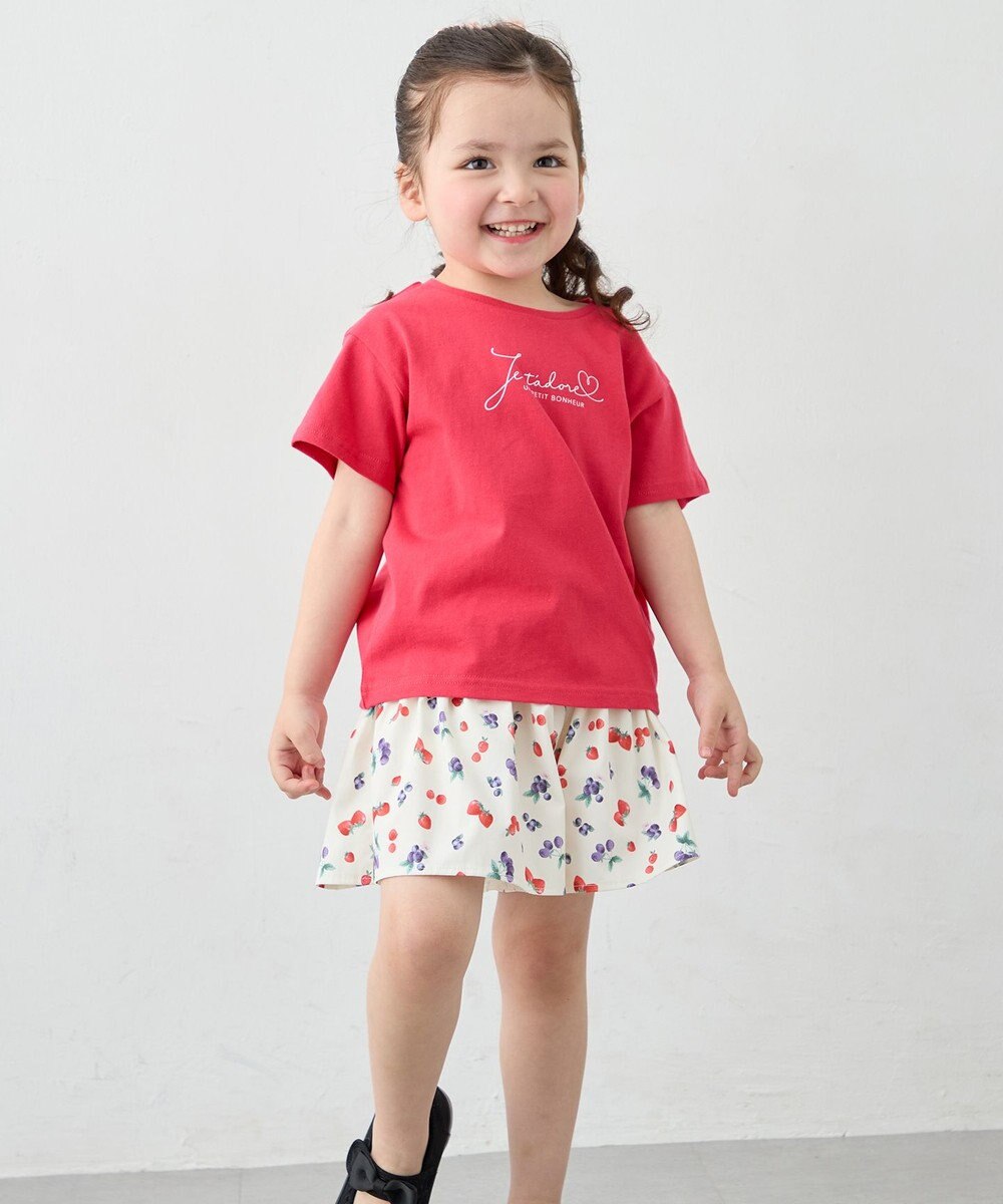 ANY KIDS 【一部店舗/WEB限定】【綿100%】プリント 半袖Tシャツ 