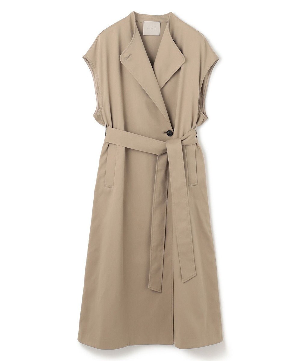 UNFILO スリーブレスコート 