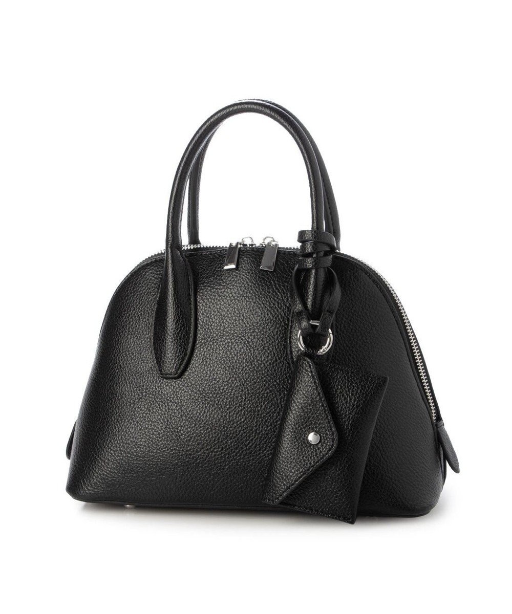 UNBILLION カシュカシュ cachecache / ポーチ付きシェル型ボストン 