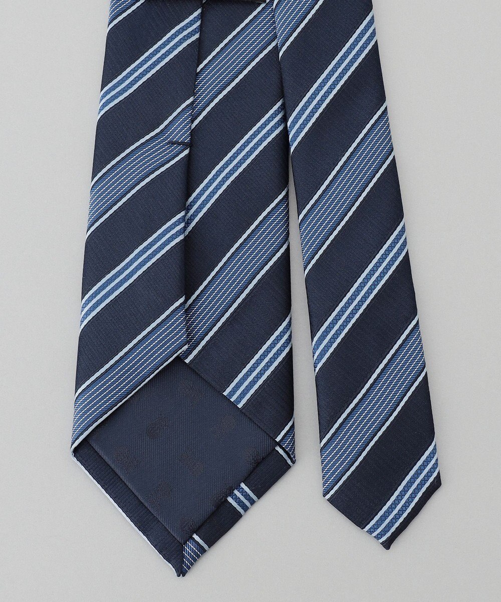 GOTAIRIKU 【日本製】シルク ネクタイ_ストライプ 