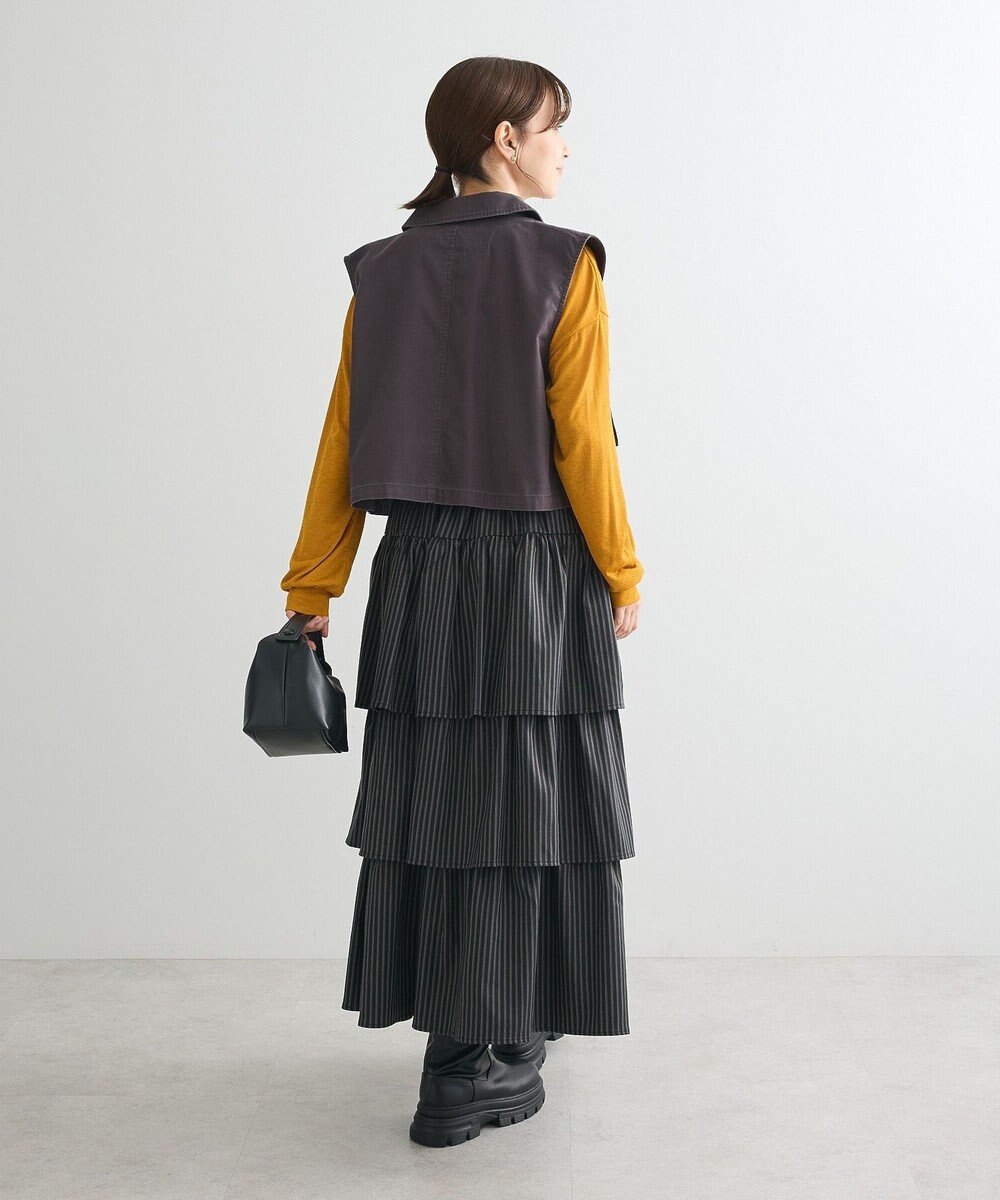 Green Parks ・ＥＬＥＮＣＡＲＥ　ＤＵＥ　ティアードロングスカート 