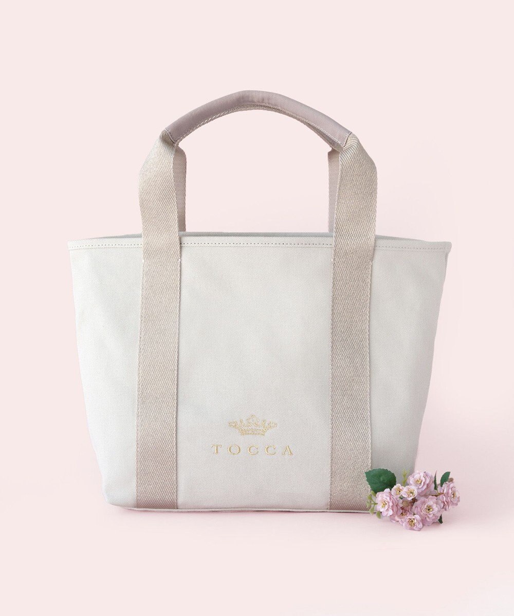 TOCCA 【WEB＆一部店舗限定】LUMINA STRADA CANVAS TOTE キャンバストートバッグ 