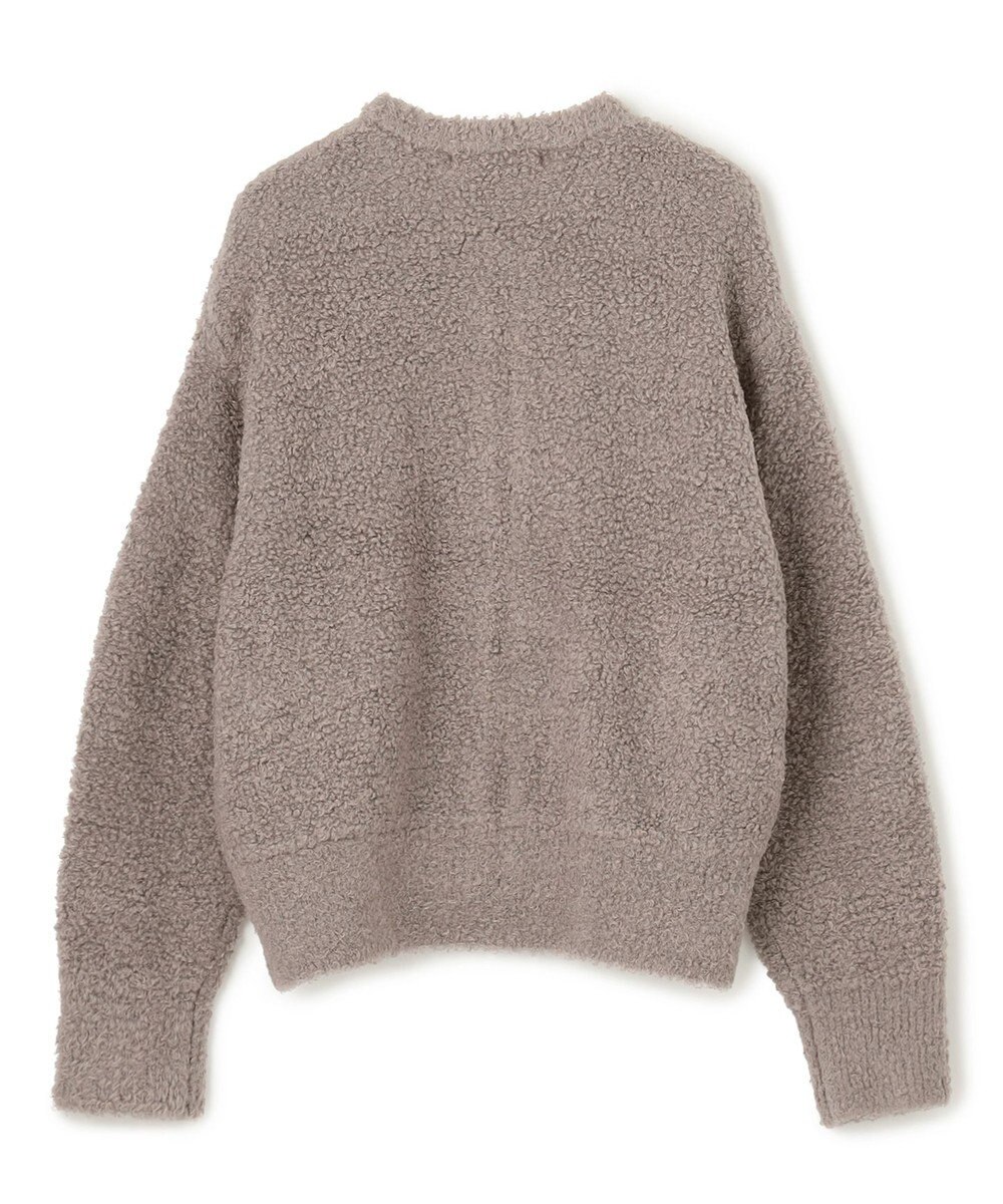 UNFILO プードルニット ZIPカーディガン 