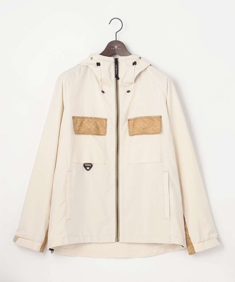 JOSEPH ABBOUD MOUNTAIN 【UNISEX】軽量/撥水 リップワッシャーコンビ マウンテンパーカー 