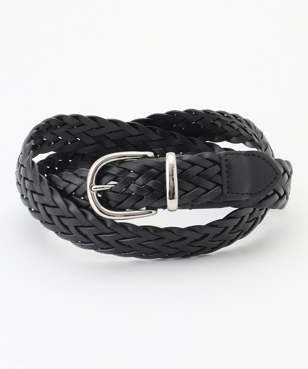 J.PRESS MEN レザーメッシュベルト 