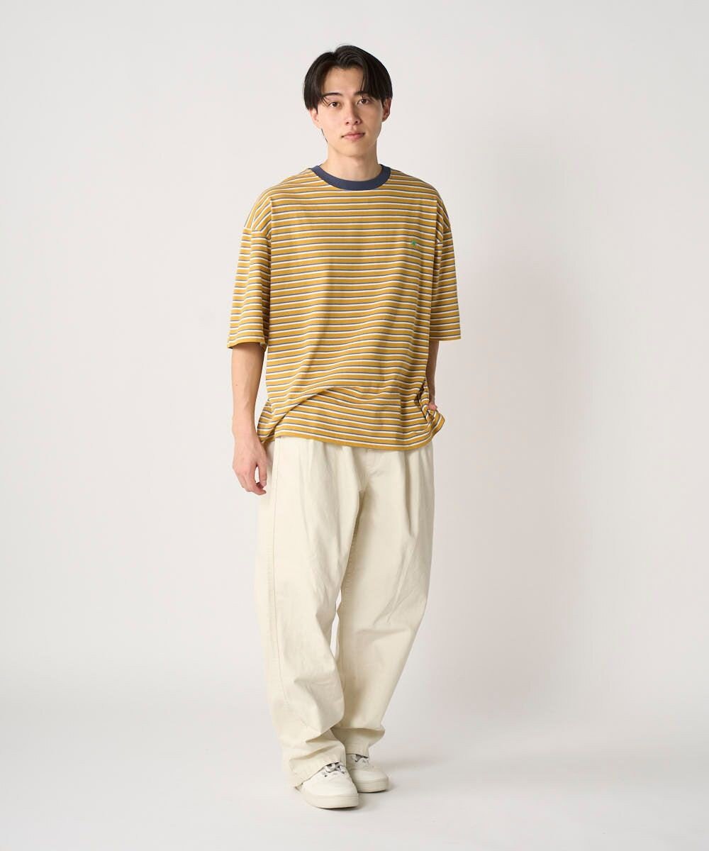 OP／FILA 【Kappa】ウェルネスクラブボーダーTシャツ 