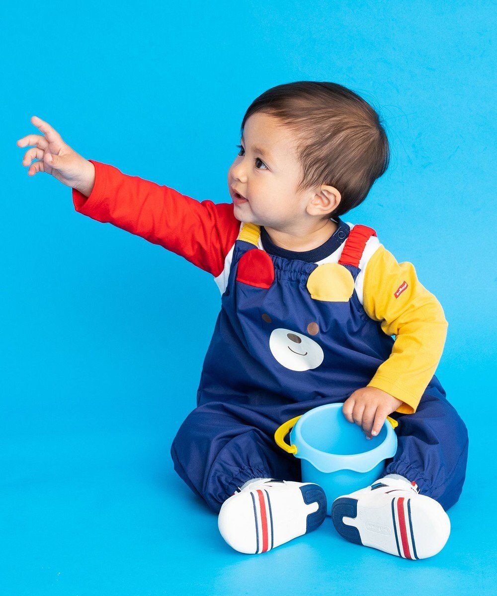 MIKI HOUSE HOT BISCUITS 【80-100cm】 はっ水 プレイパンツ ( お砂場着 ) 