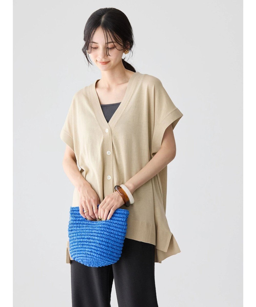 AMERICAN HOLIC 接触冷感Ｖネックニットカーディガン 