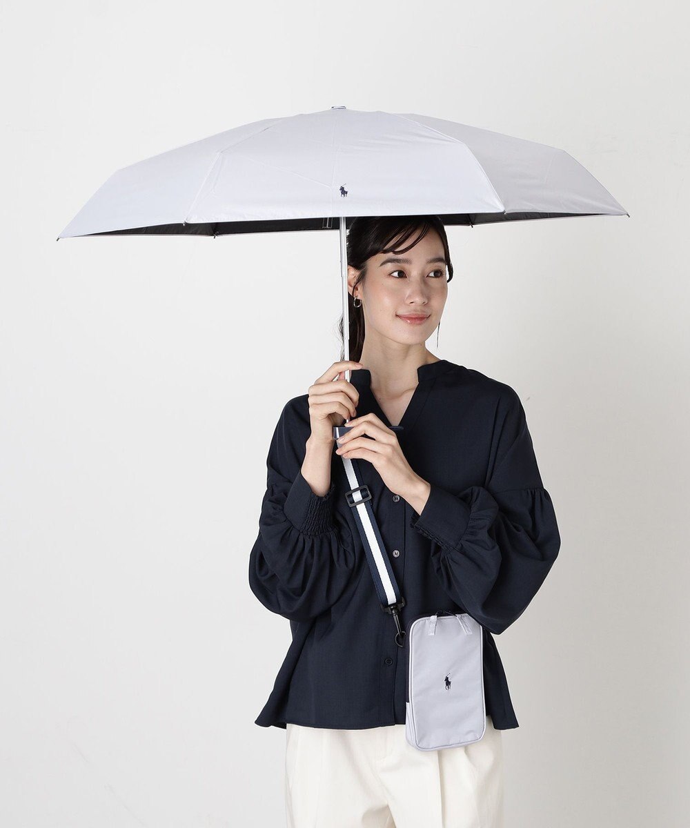 MOONBAT 【WEB限定セット】POLO RALPH LAUREN サコッシュ付き 晴雨兼用 折りたたみ傘 ポロポニー 