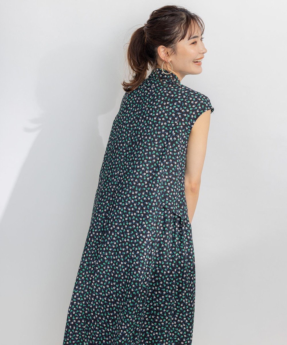 組曲 【洗える】プティフラワージョーゼットシフォン ワンピース 