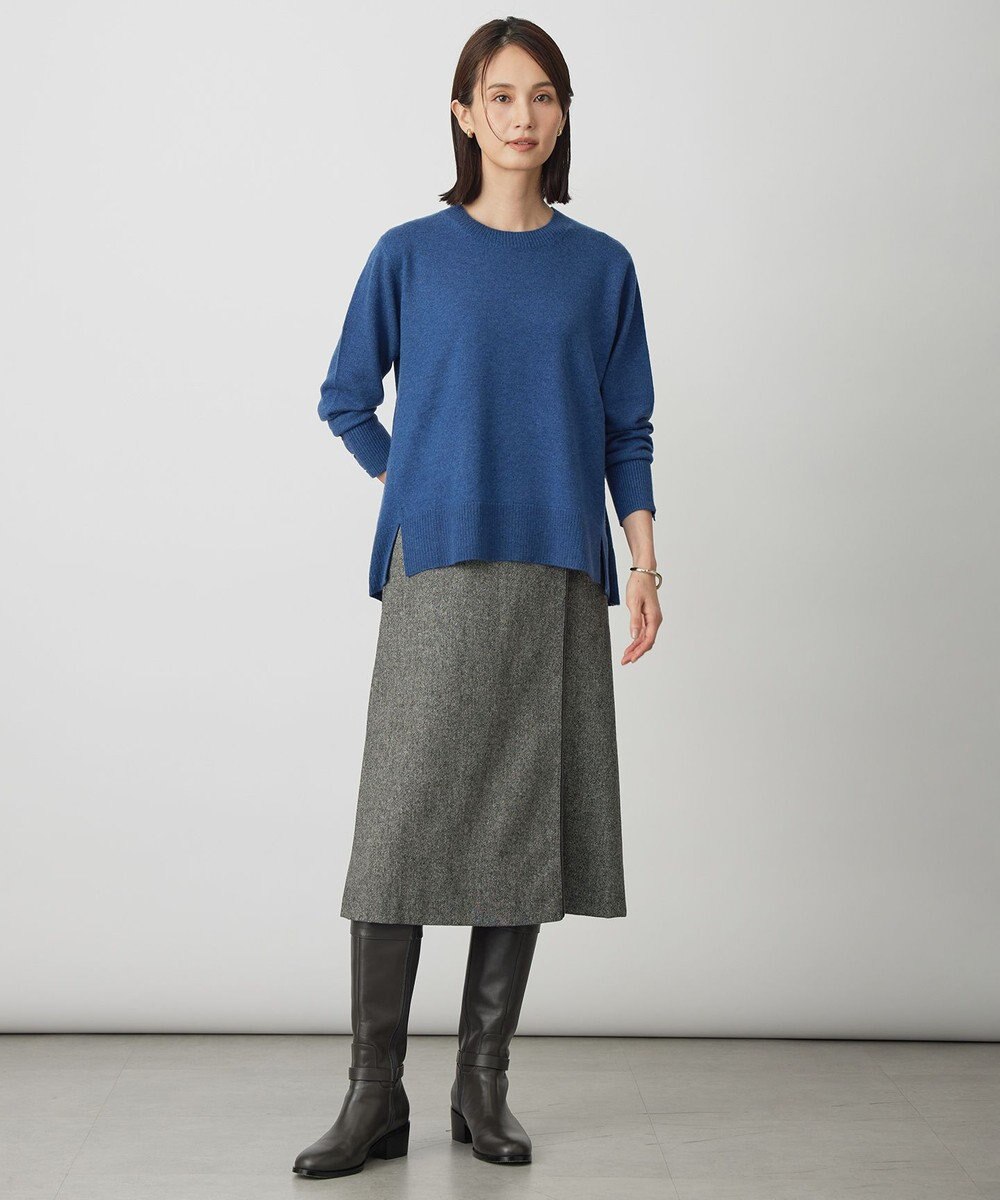 J.PRESS LADIES CASHMERE BLEND クルーネック ニット 