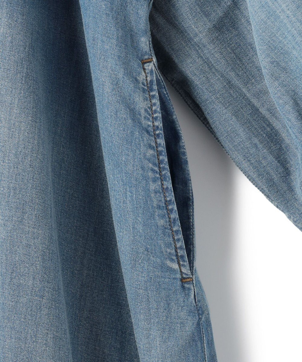 J.PRESS YORK STREET 【WOMEN】デニムダンガリー ワンピース 