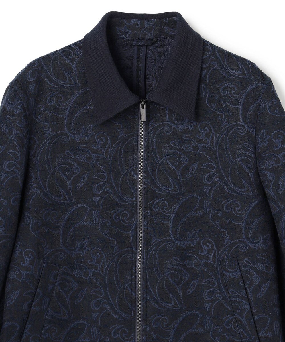 JOSEPH HOMME 【新柄】エスニカルスラブジャガード　ジップアップブルゾン 