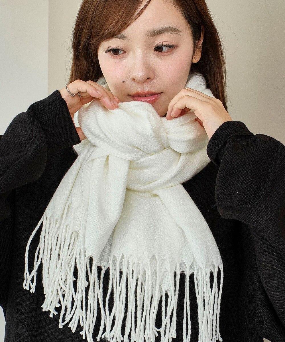 WEGO 【マフラー】大判ストール 