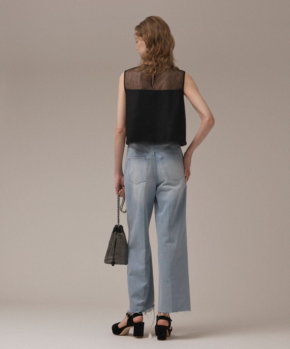 GRACE CONTINENTAL ビーズ刺繍トップ 