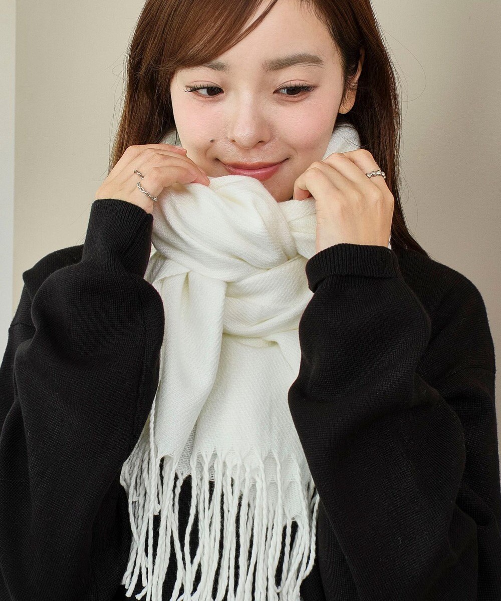 WEGO 【マフラー】大判ストール 