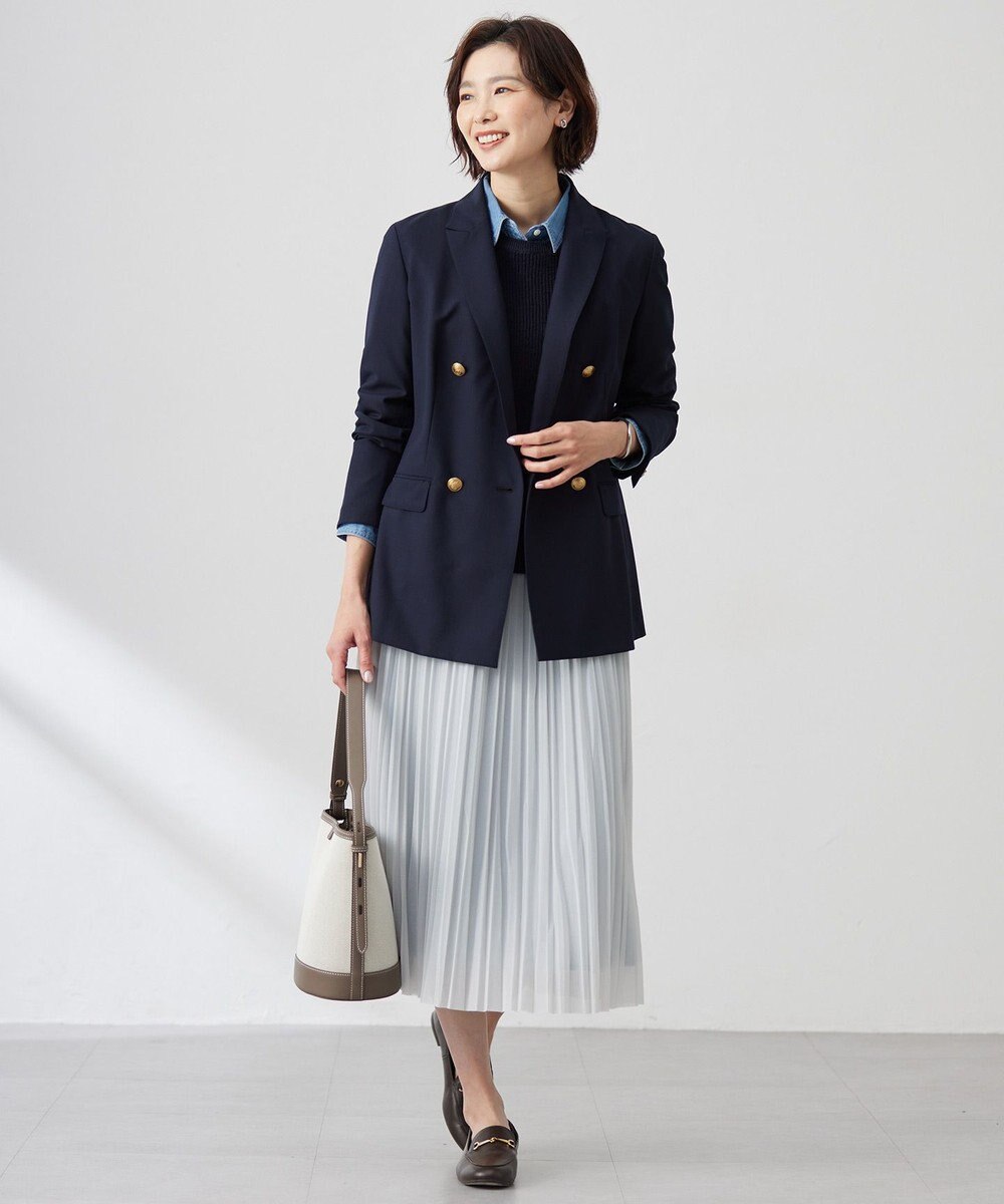 J.PRESS LADIES S 【洗える】Linen Cotton Vest  ニット ベスト 