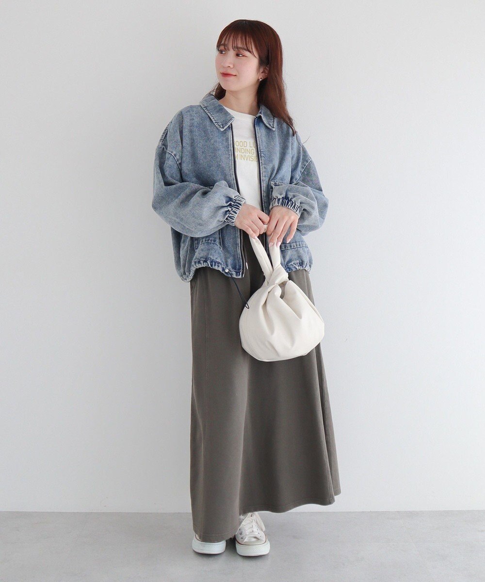 Green Parks ・ＥＬＥＮＣＡＲＥ　ＤＵＥ　デニムステンカラーブルゾ 