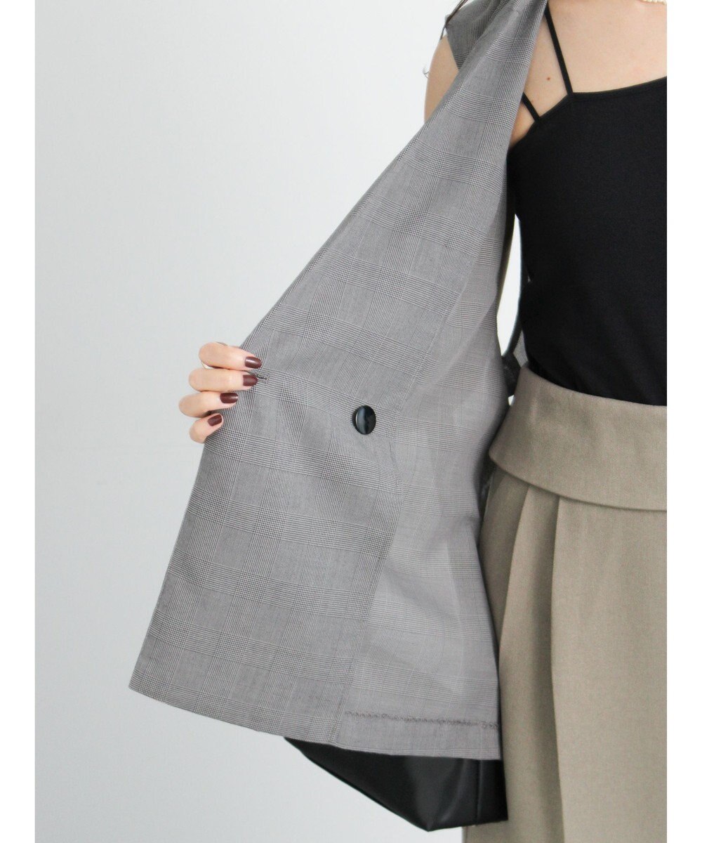 Te chichi サイドオープンライトジレ 