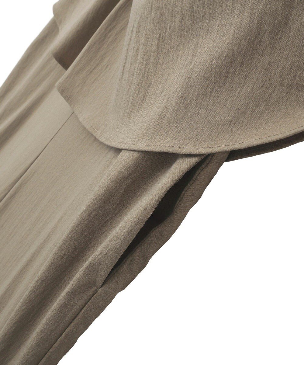 YECCA VECCA ドライタッチペプラムサロペット 