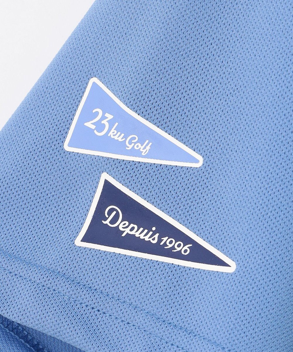 23区GOLF 【MEN】【吸水速乾・UVケア】ストレッチメッシュ ポロ 