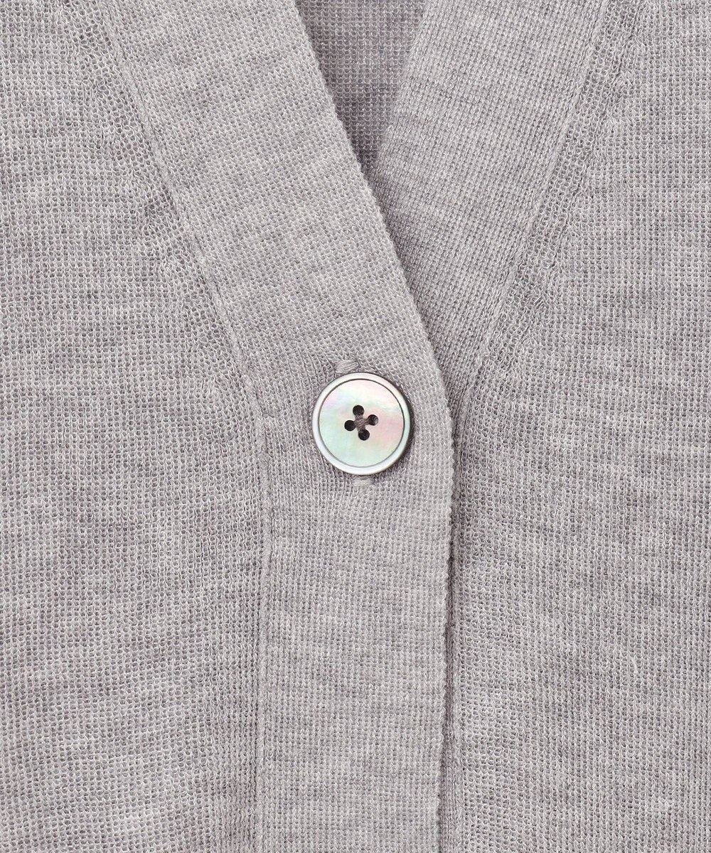 J.PRESS LADIES L 【洗える】Vis/Peスパーク ミディ丈 カーディガン 