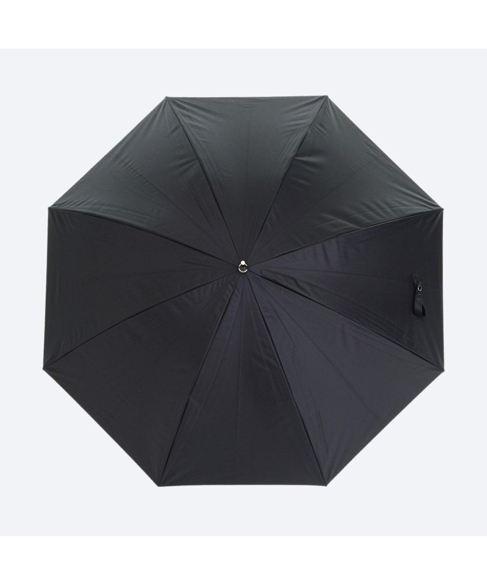 MOONBAT 晴雨兼用日傘 長傘 無地×シングルピコ刺繍／遮光 遮熱 UV 