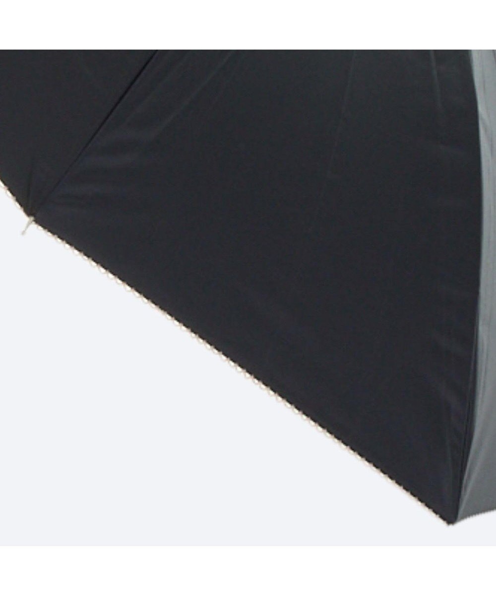 MOONBAT 晴雨兼用日傘 長傘 無地×シングルピコ刺繍／遮光 遮熱 UV 