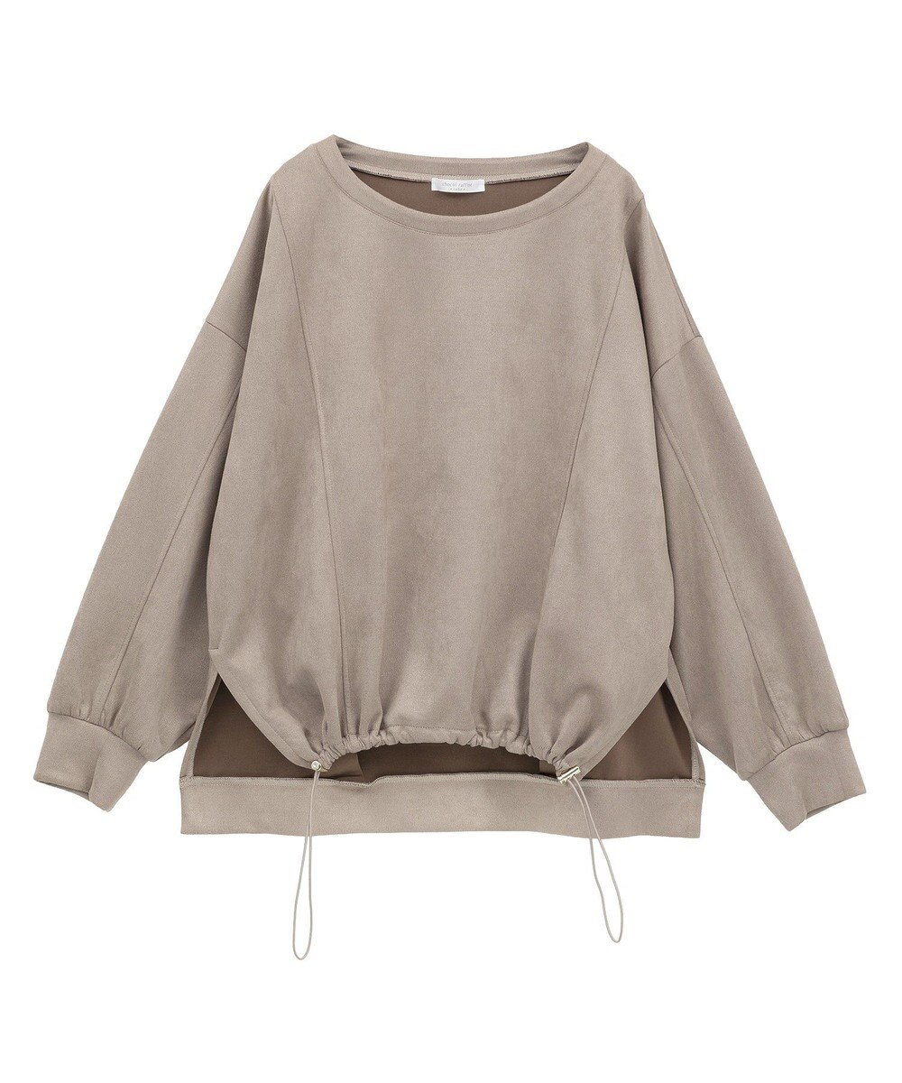 Green Parks なめらかタッチスウェード調ドロストプルオーハ 