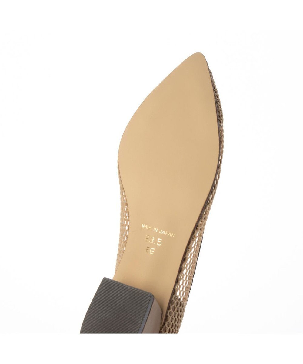 MODE ET JACOMO <carino>ポインテッドトゥメッシュパンプス 