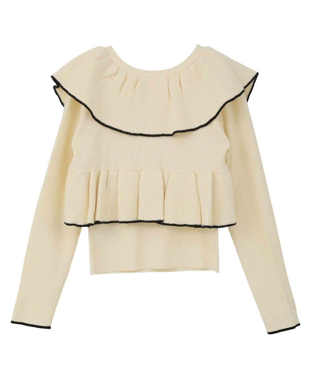 earth music&ecology 【SET ITEM】ラッフルニットボレロアンサンブル 