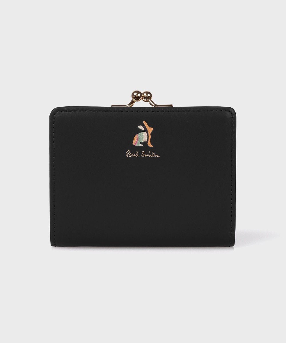 Paul Smith マーケトリースワールラビット がま口2つ折り財布 