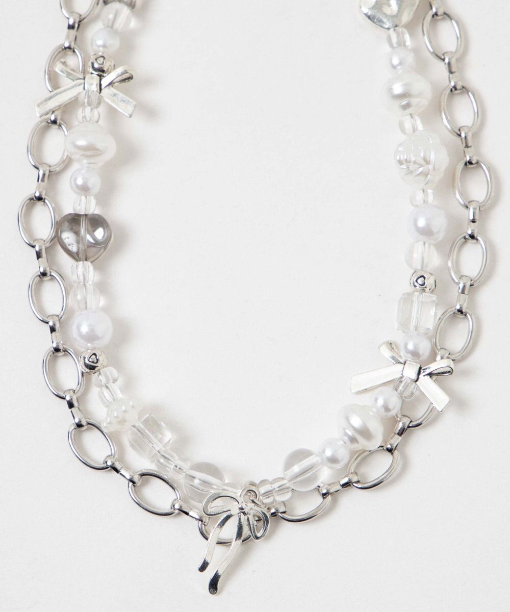 WEGO 2wayチェーンビーズストラップ 