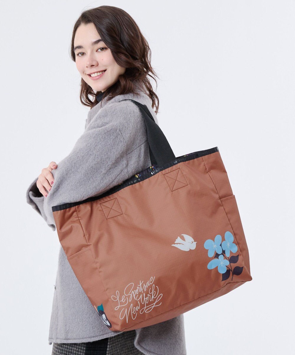 LeSportsac LG REVERSIBLE TOTE/ガーデンオブNYC RT 