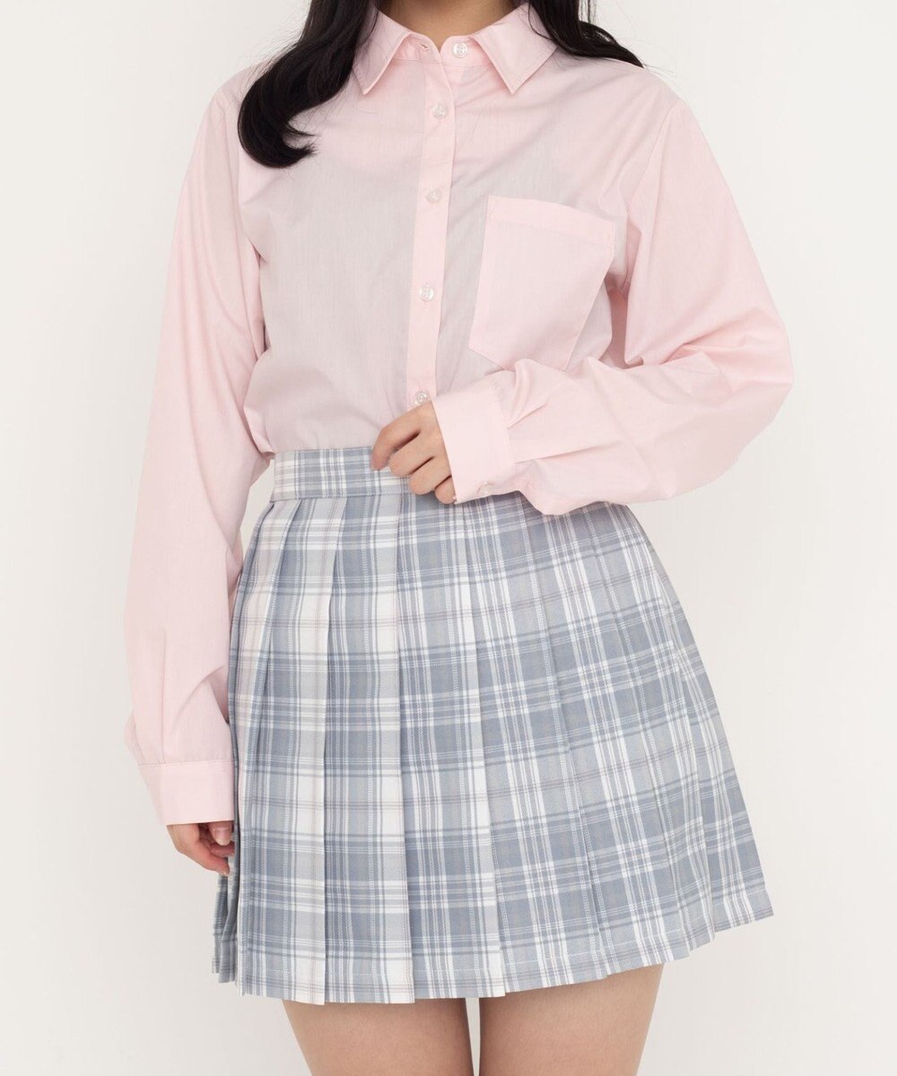 WEGO 【SCHOOLITEM】スクールシャツL／S 