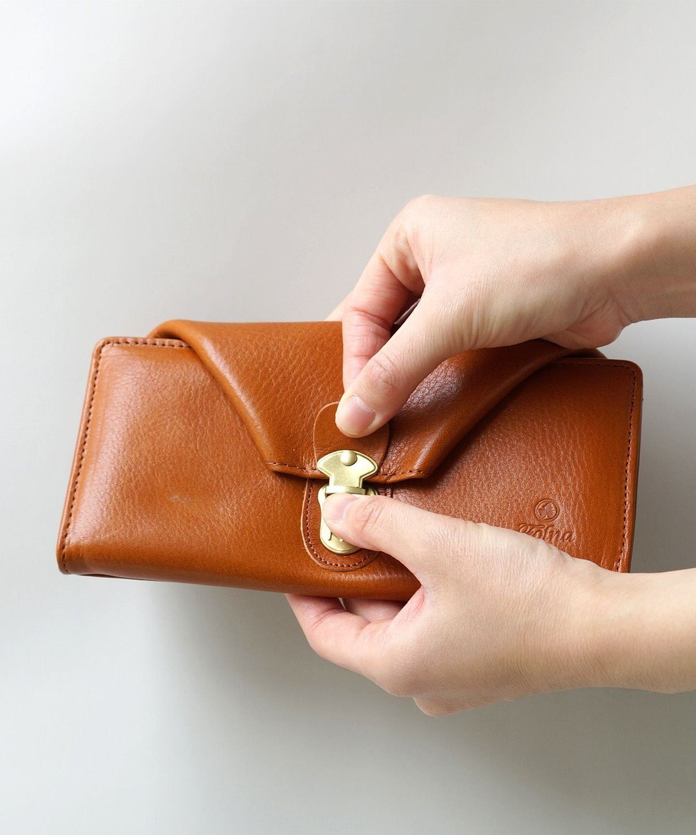 FOLNA RD ヌメオイルシュリンク 差し込み金具 長財布 