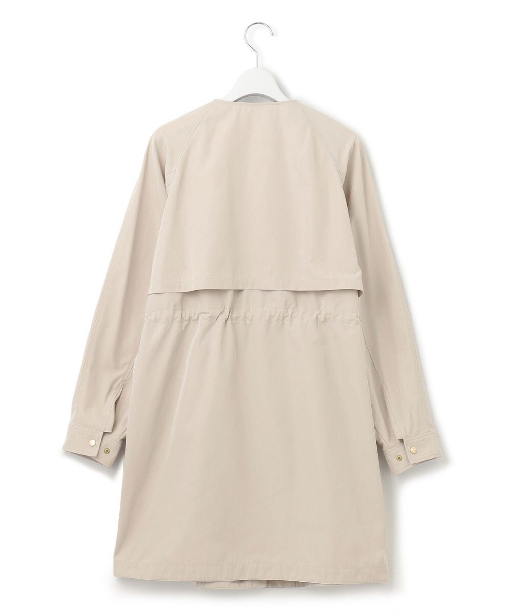 23区 S 【洗える】ライトツイル ノーカラーコート 