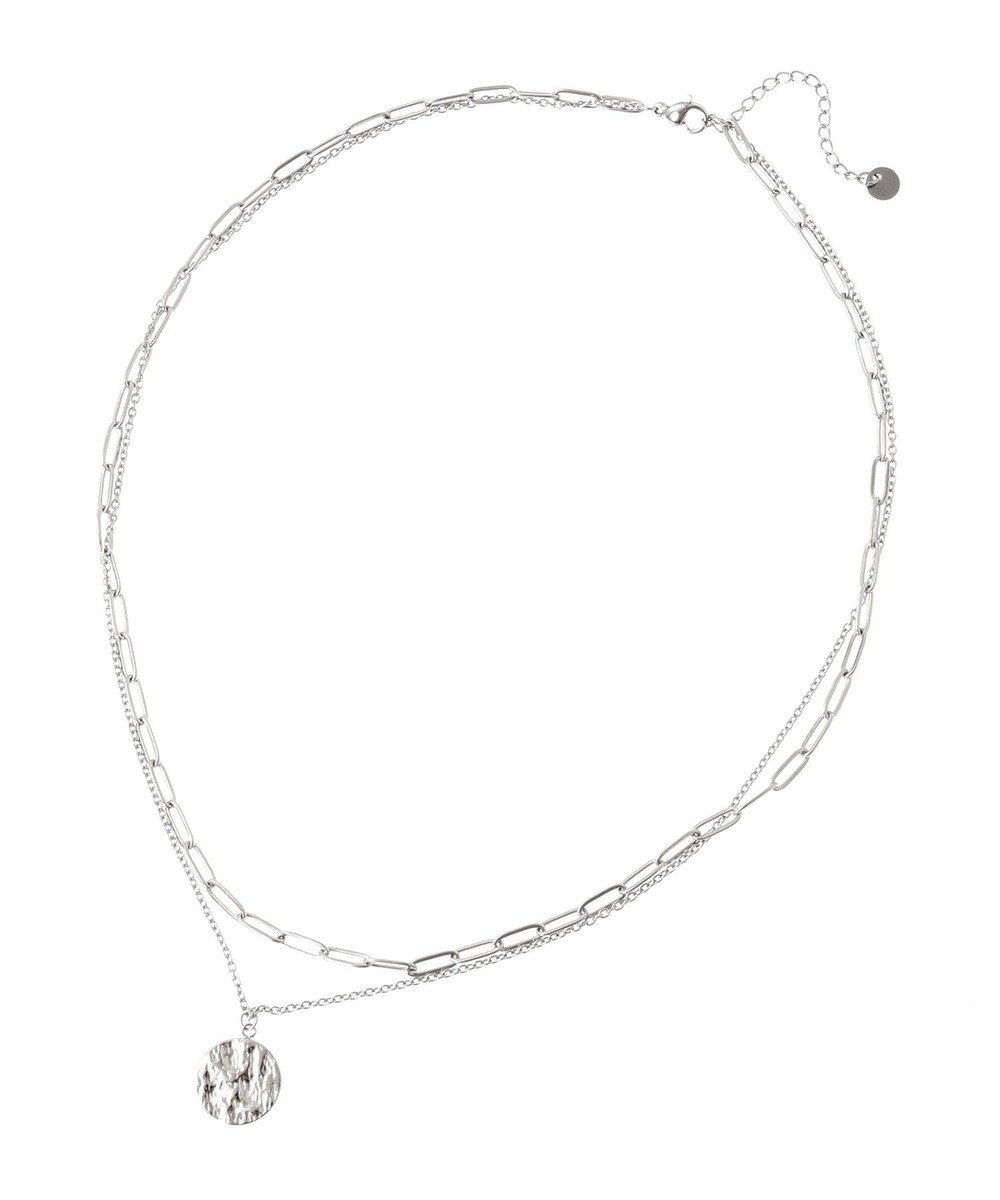 AMERICAN HOLIC ステンレス　ＣＯＩＮ２連ネックレス 