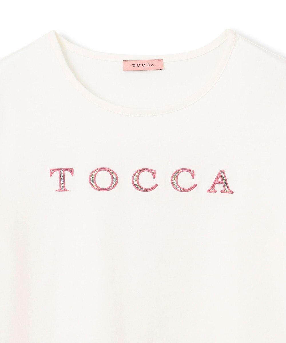 TOCCA 【洗える！】TOCCA PATCHWORK LOGO TEE Tシャツ 