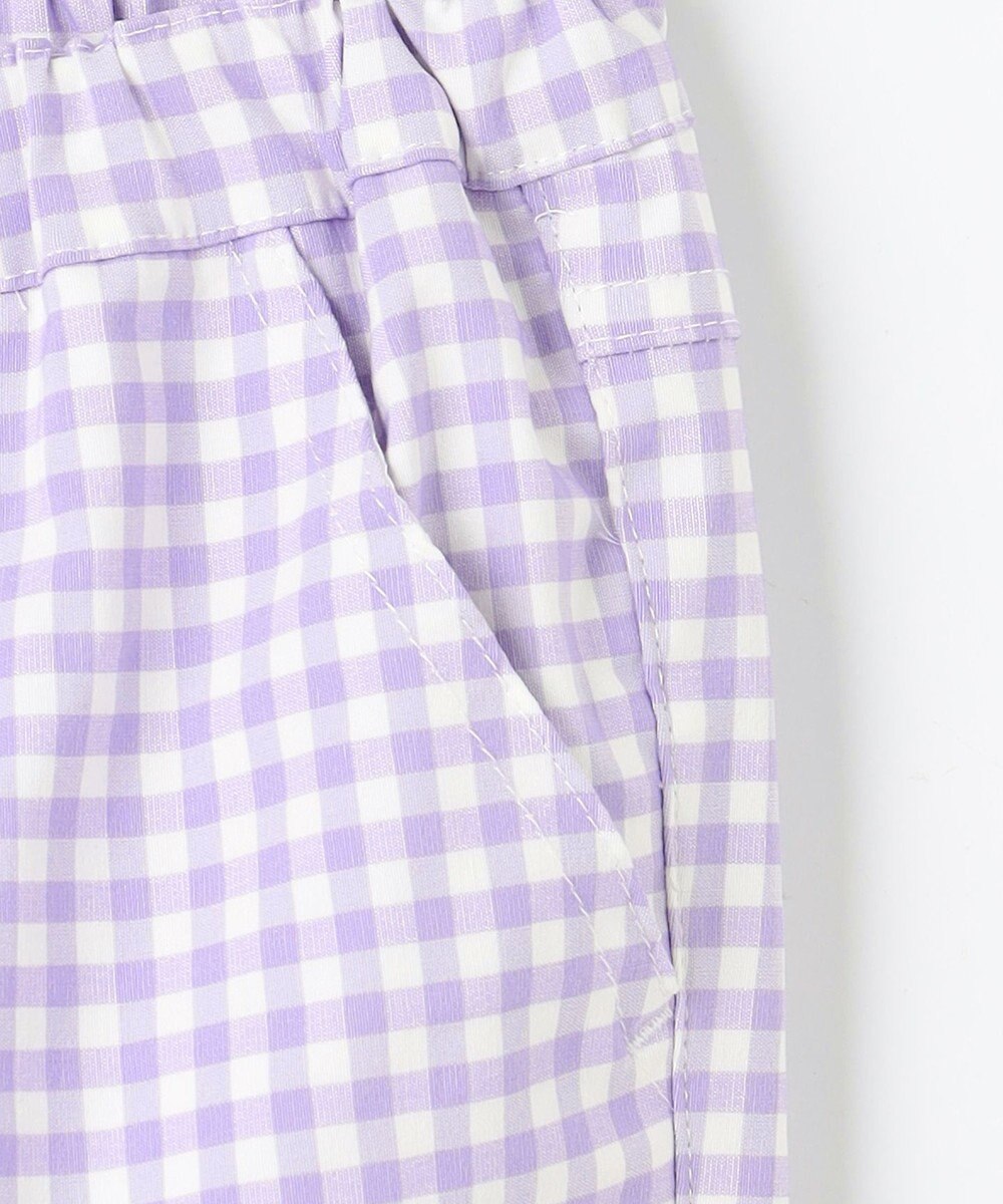 ANY KIDS ひんやりクール ギンガムパンツ 