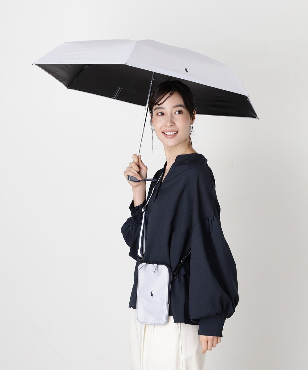 MOONBAT 【WEB限定セット】POLO RALPH LAUREN サコッシュ付き 晴雨兼用 折りたたみ傘 ポロポニー 