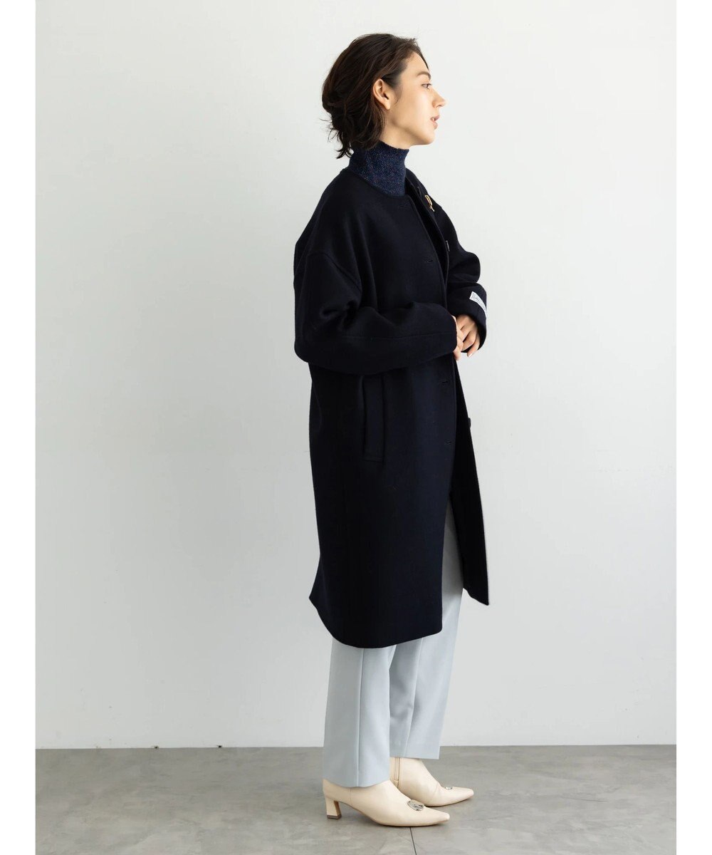 Te chichi ウールメルトンノーカラーロングコート《2025winter catalog item》 