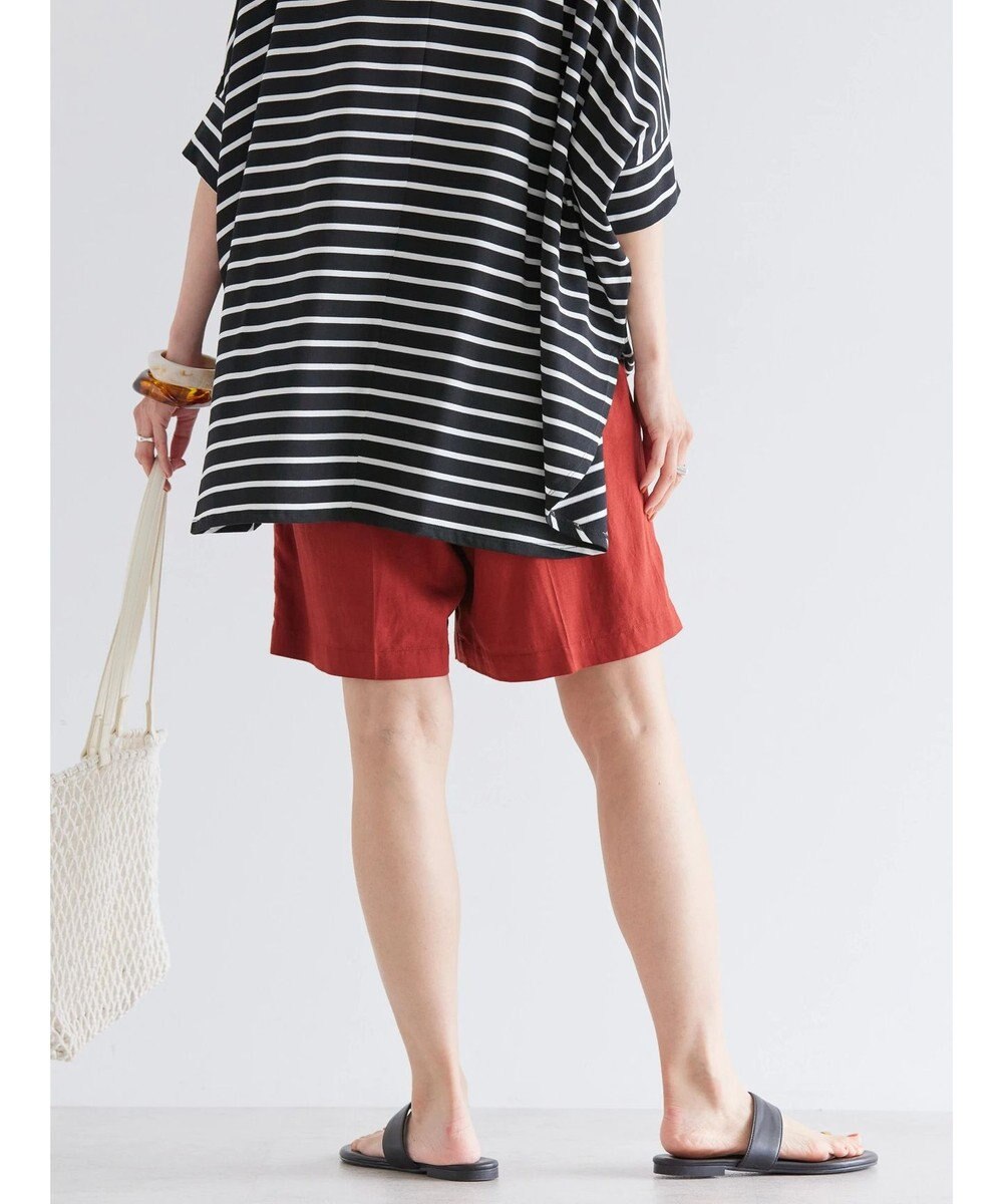 AMERICAN HOLIC リネンブレンドショートパンツ 