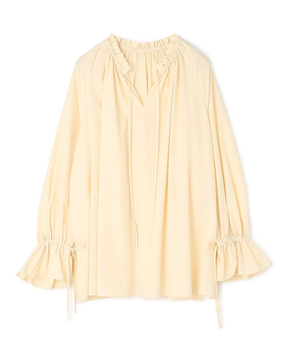 UNFILO 2WAYギャザーブラウス 