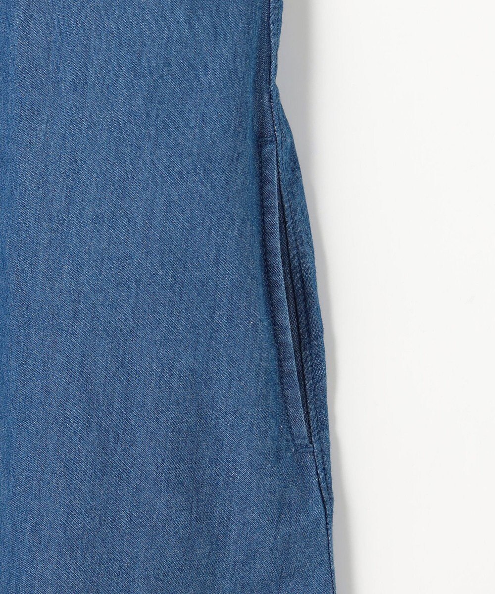 組曲 KIDS 【150-160㎝】 フラワーボタンデニムワンピース 