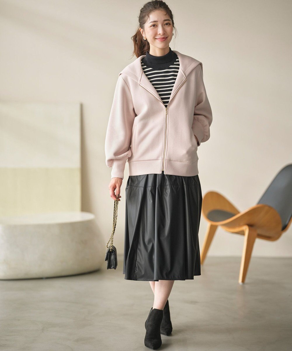 組曲 L 【6色展開・UVケア】モダンタートルニット 