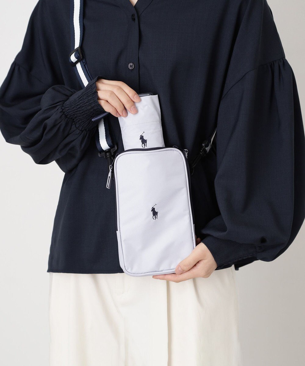 MOONBAT 【WEB限定セット】POLO RALPH LAUREN サコッシュ付き 晴雨兼用 折りたたみ傘 ポロポニー 