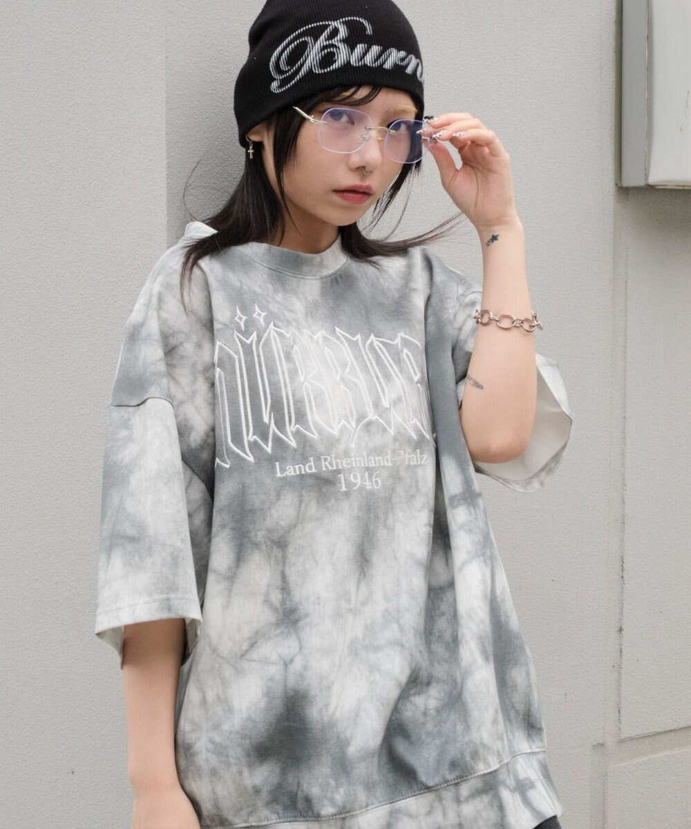 WEGO 【ユニセックス着用ITEM/MLサイズ展開】スノーパターンポンチT（SS） 