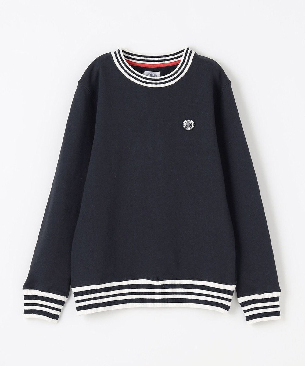 J.PRESS KIDS 【140-170cm】BICOLOR LINE COMBI トレーナー 